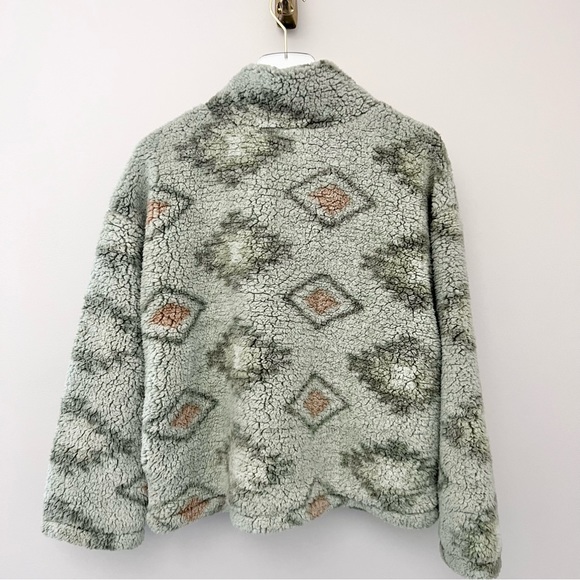 Thread & Supply Aztec Shaggy Pullover Shacket - Picture 8 of 14